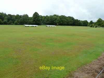 Photo 6x4 Cricket field on Dunsfold Common  c2011