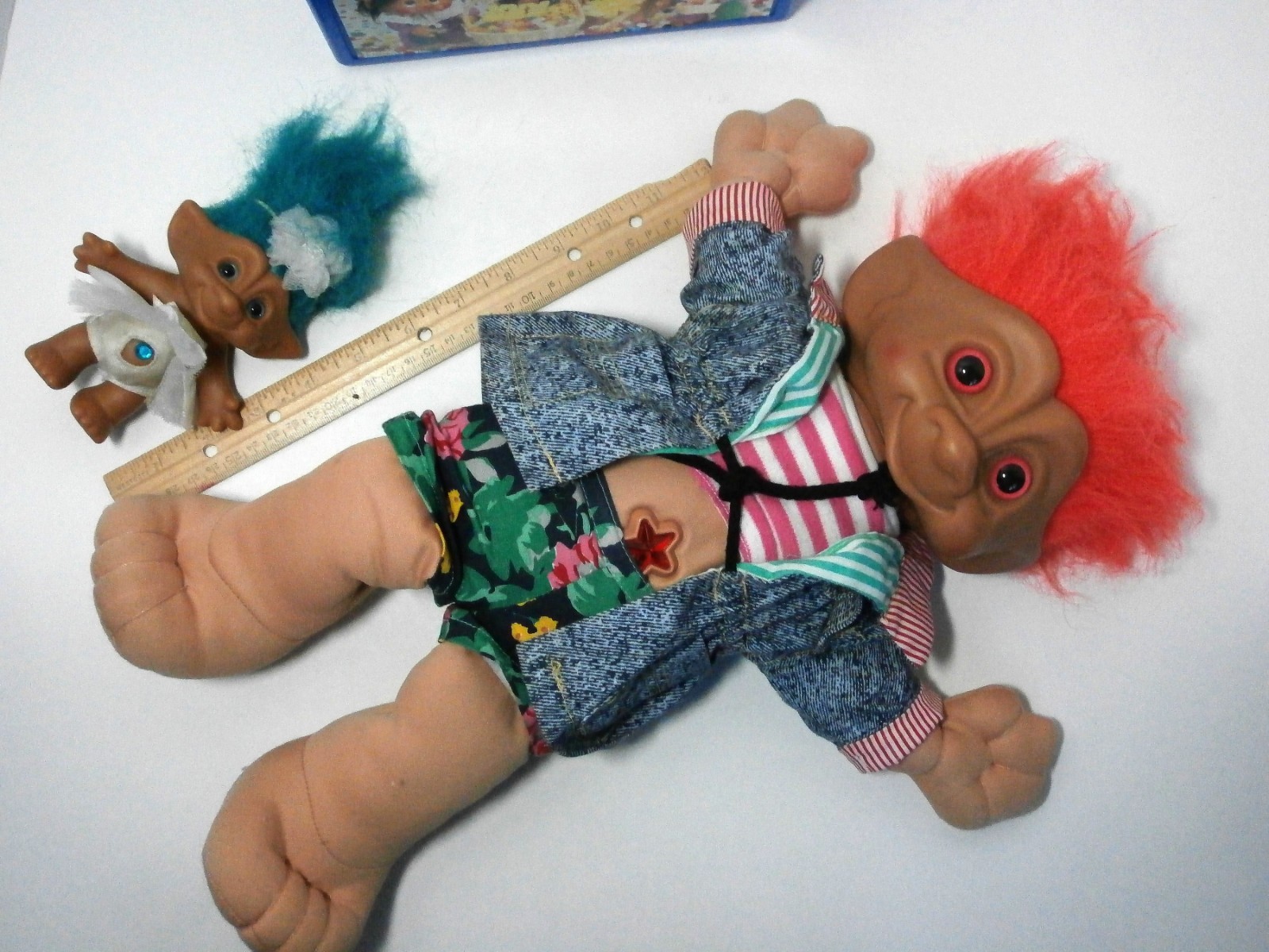 Ace Novelty Treasure Troll Doll Star Gem Belly 18