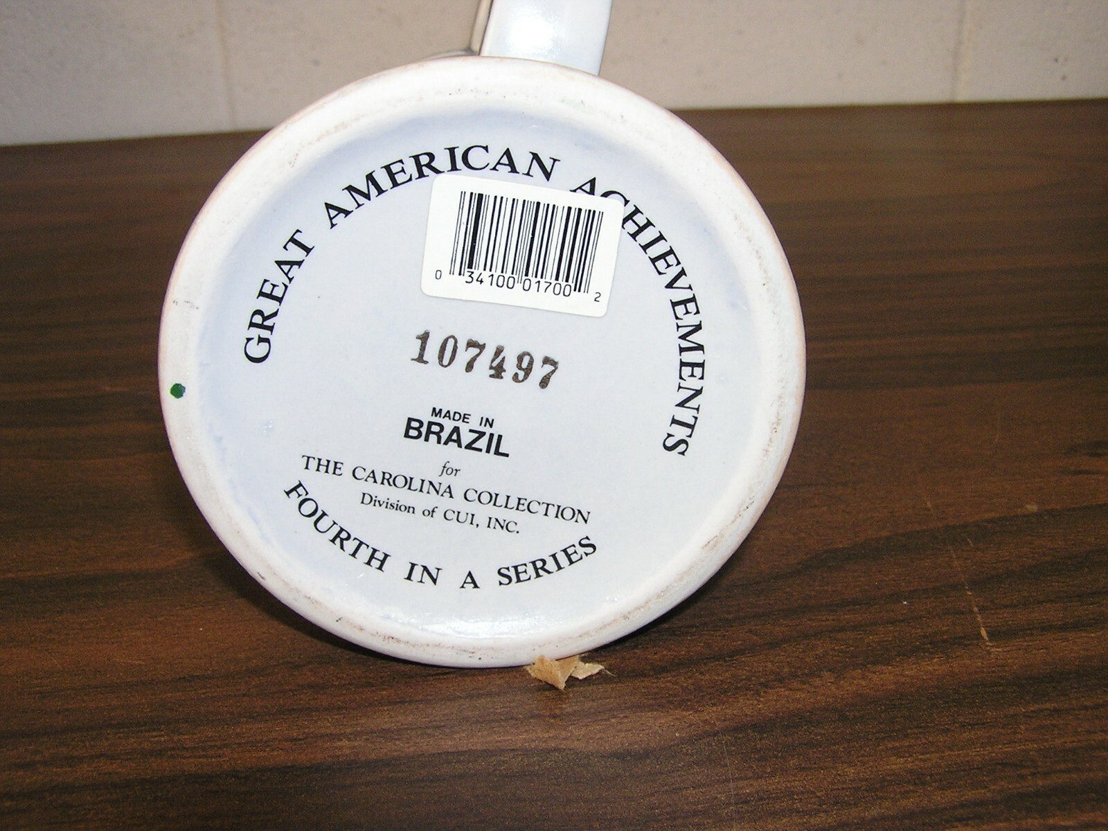 MILLER HIGH LIFE STEIN - THE FIRST RIVER STEAMER - 1807 - #4 IN SERIES .