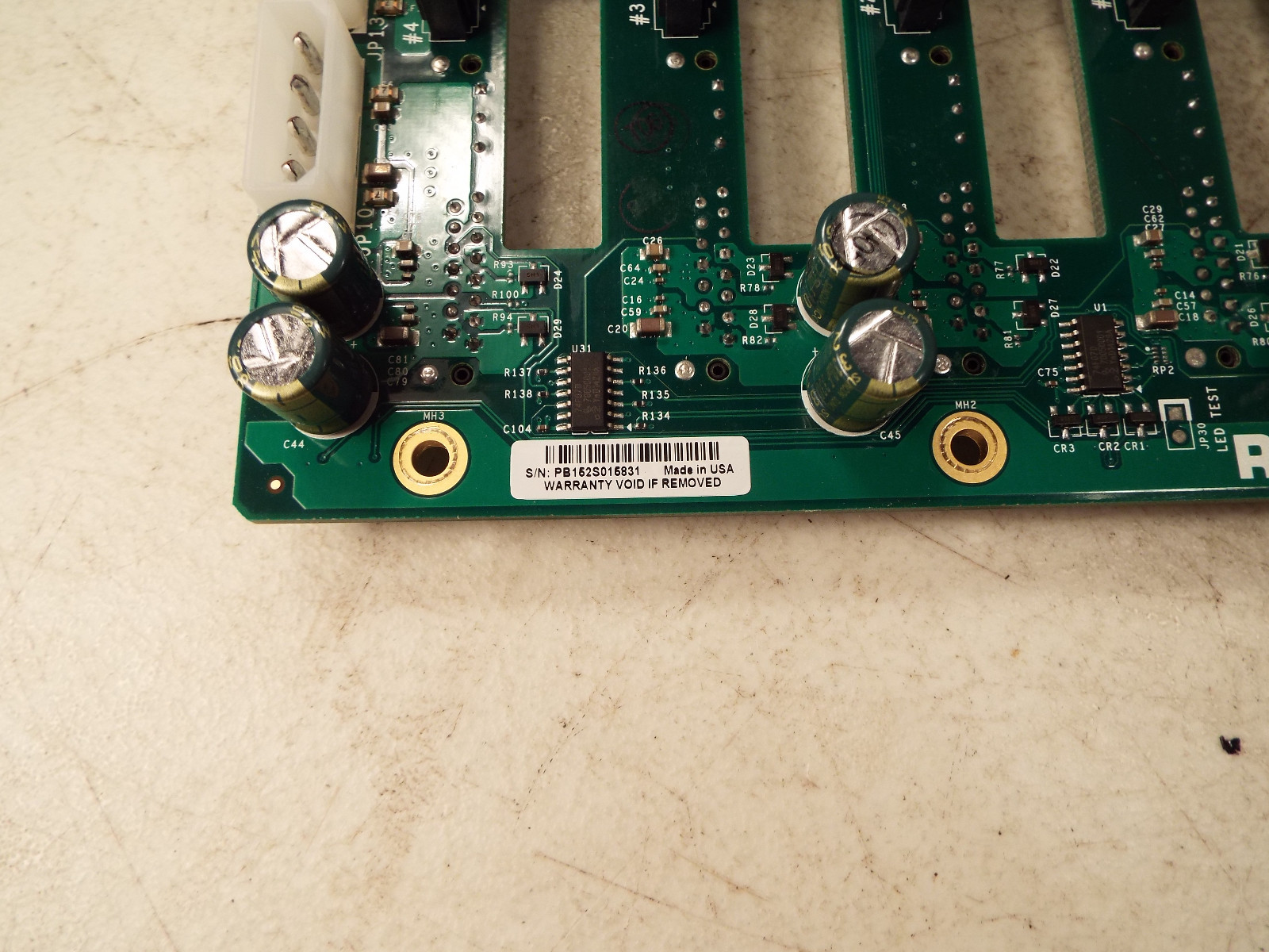 SuperMicro SAS-842TQ Backplane Server Power Panel - Super