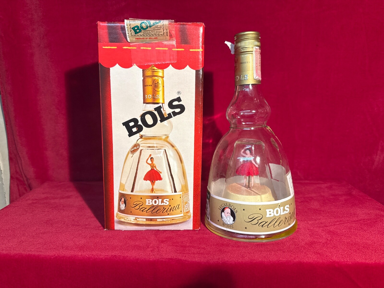 BOLS ボルス バレリーナ オルゴール リキュール 68°PROOF