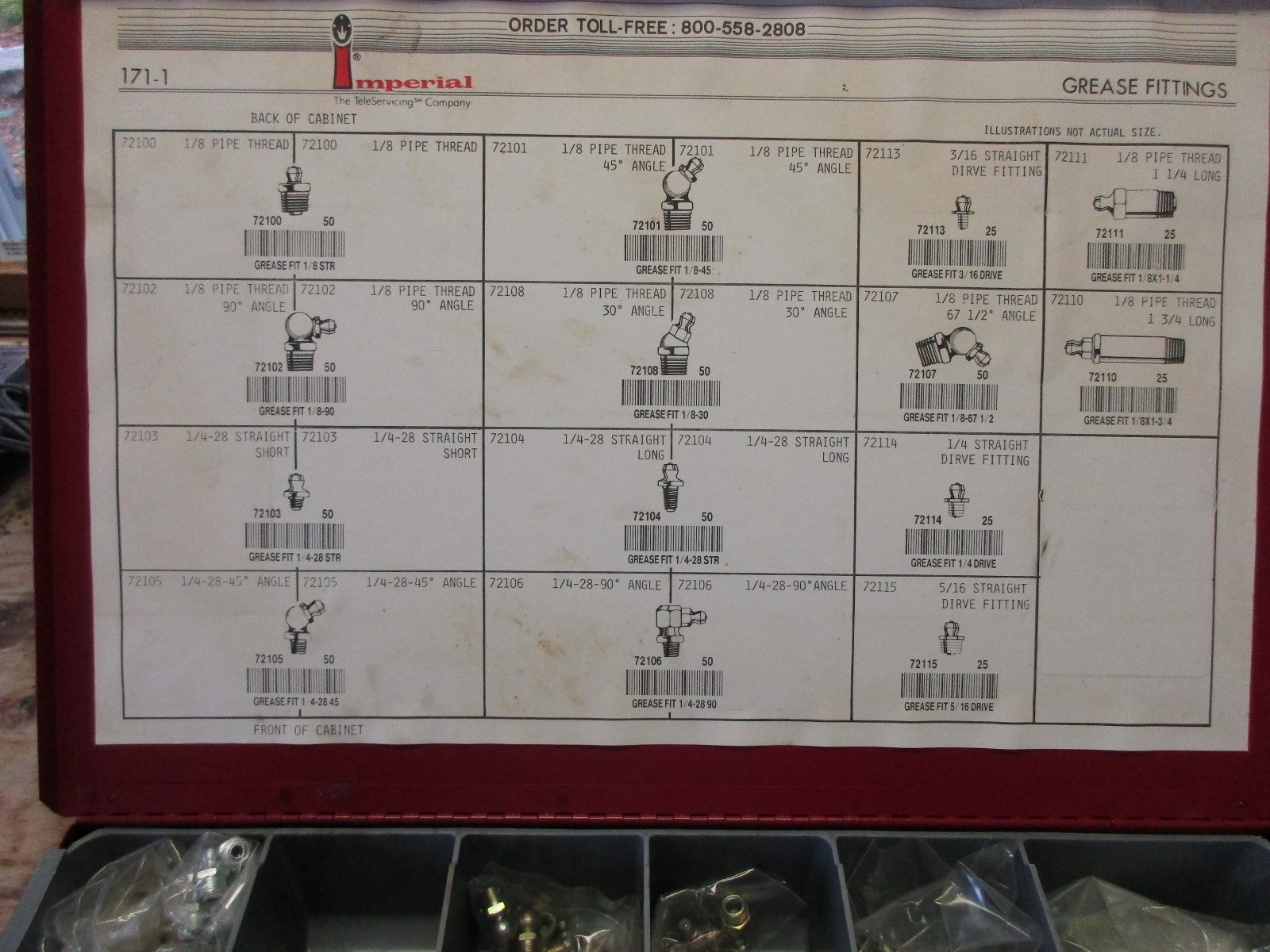 GREASE ZERK FITTING ASSORTMENT