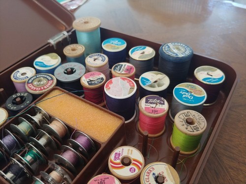 HUGE BOX of THREAD