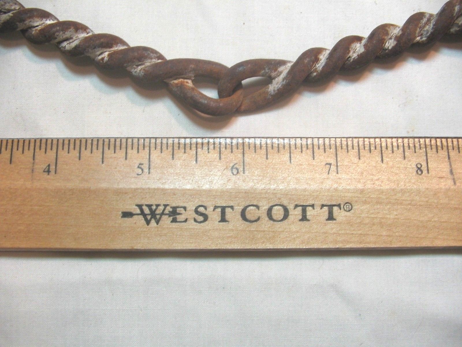 Vintage twisted Snaffle Draft Horse Mule Mouth Bit Piece Farm Tool