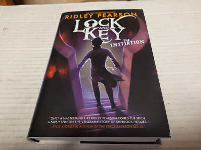 Lock and Key: The Initiation by Ridley Pearson (2016, Hardcover) SIGNED 1st/1st