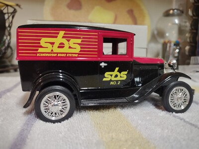 Ford Model A Delivery Van.1/25 scale. SBS Brakes company. New in box.