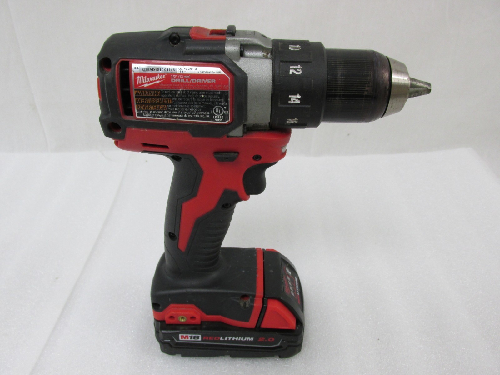 Milwaukee 2701-22CT 18V Li-Ion 1/2