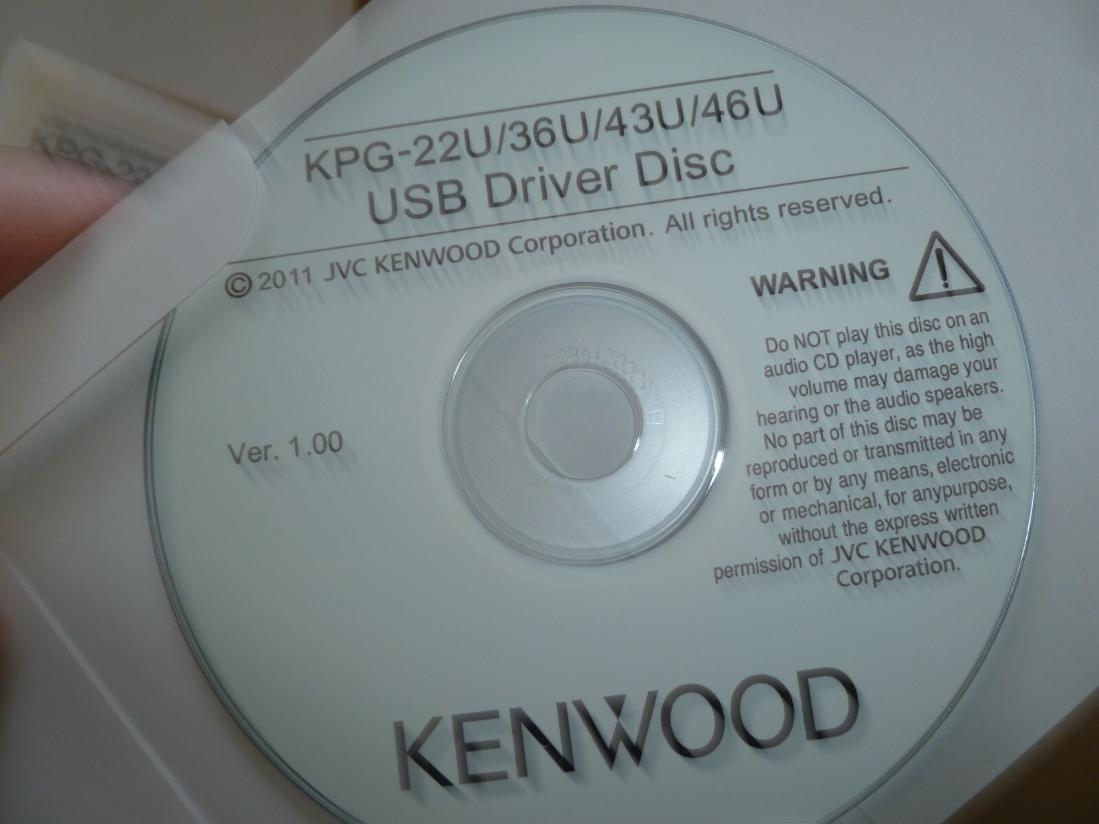 NEW in Box Genuine Kenwood KPG-46U NX-700 NX-800 Radio Programming Cable g202