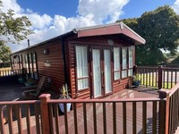 Static Off Site For Sale Regal Autograph 40x13, 3 wooden 3 Bedroom lodge