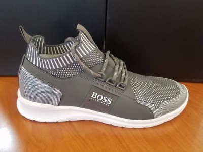 hugo boss extreme runner knit trainers