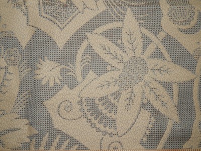 Sclamandre Vintage Brocade 1 YD  26618-7 Woven Jacquard Decorator Only Seafoam