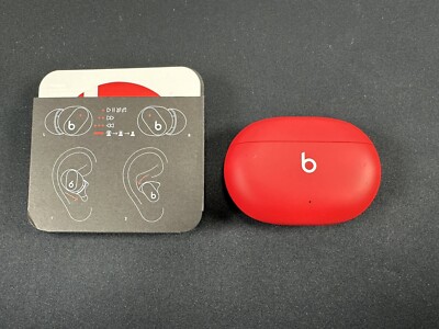 Beats By Dr. Studio Buds Red Wireless Headphones In Ear MJ4X3LL/A.