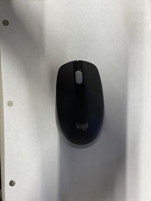 Logitech Wireless Mouse M190 - Full Size Ambidextrous Curve Designs - Grey