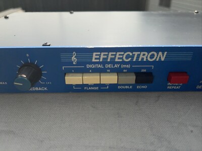 DeltaLab Effectron II ADM256 Rack Mount Digital Delay Flange Effect From 1980 s