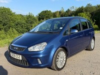 2009 FORD C-MAX 1.8 TITANIUM 5DR BLUE FSH PAN-ROOF ULEZ COMPLAINT MPV FOCUS CMAX