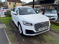 2017 67 Plate AUDI Q2 1.4 Petrol TFSI S Line 5dr in White