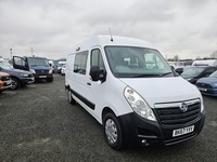 2018 ON A 67  PLATE VAUXHALL MOVANO 2.3CDTI F3500 MWB MESS UNIT ULEZ FREE ZONE