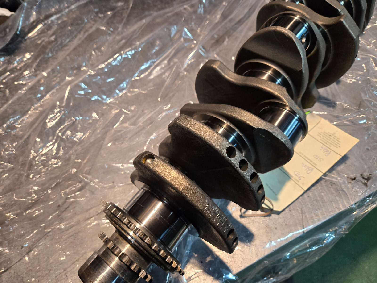 BK3Z-6303-A Motorcraft Crankshaft for 2015-2019 3.2L Ford Powerstroke - Picture 11 of 12