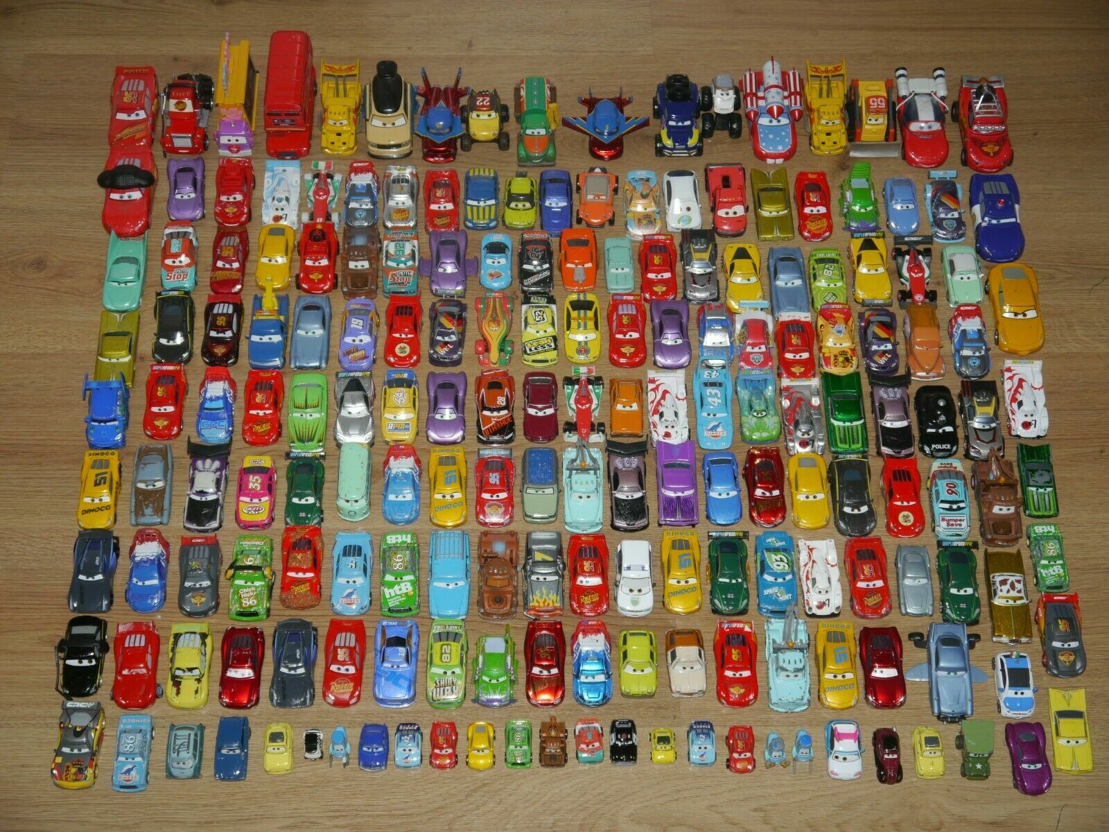 cars 2 diecast list