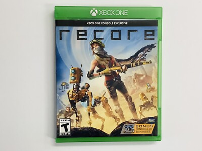 ReCore (Microsoft Xbox One) Game & Case, No manual FREE SHIPPING (LN)