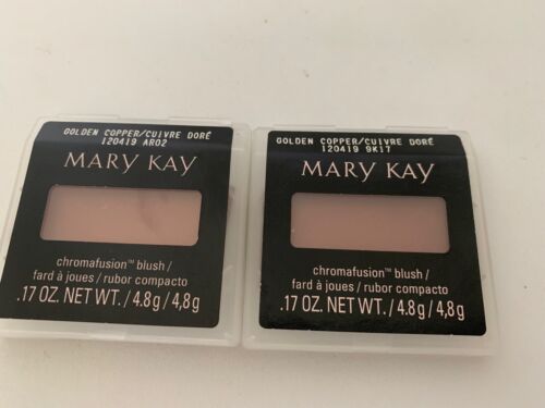 Mary Kay Chromafusion Blush Golden Copper Full Size Lot Of 2