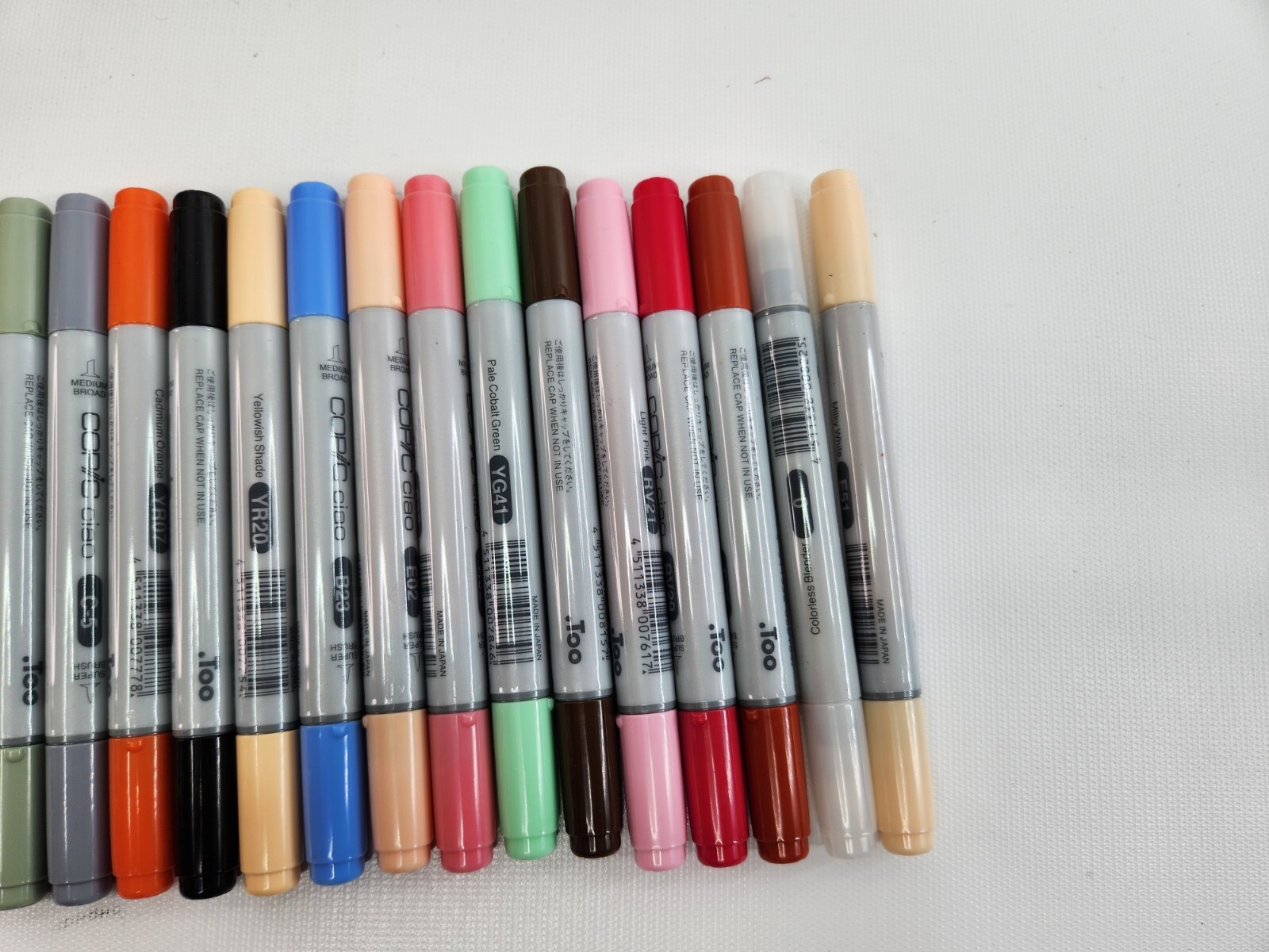 72 Copic Ciao - Alcohol-Based Markers - Color Set A  72-A