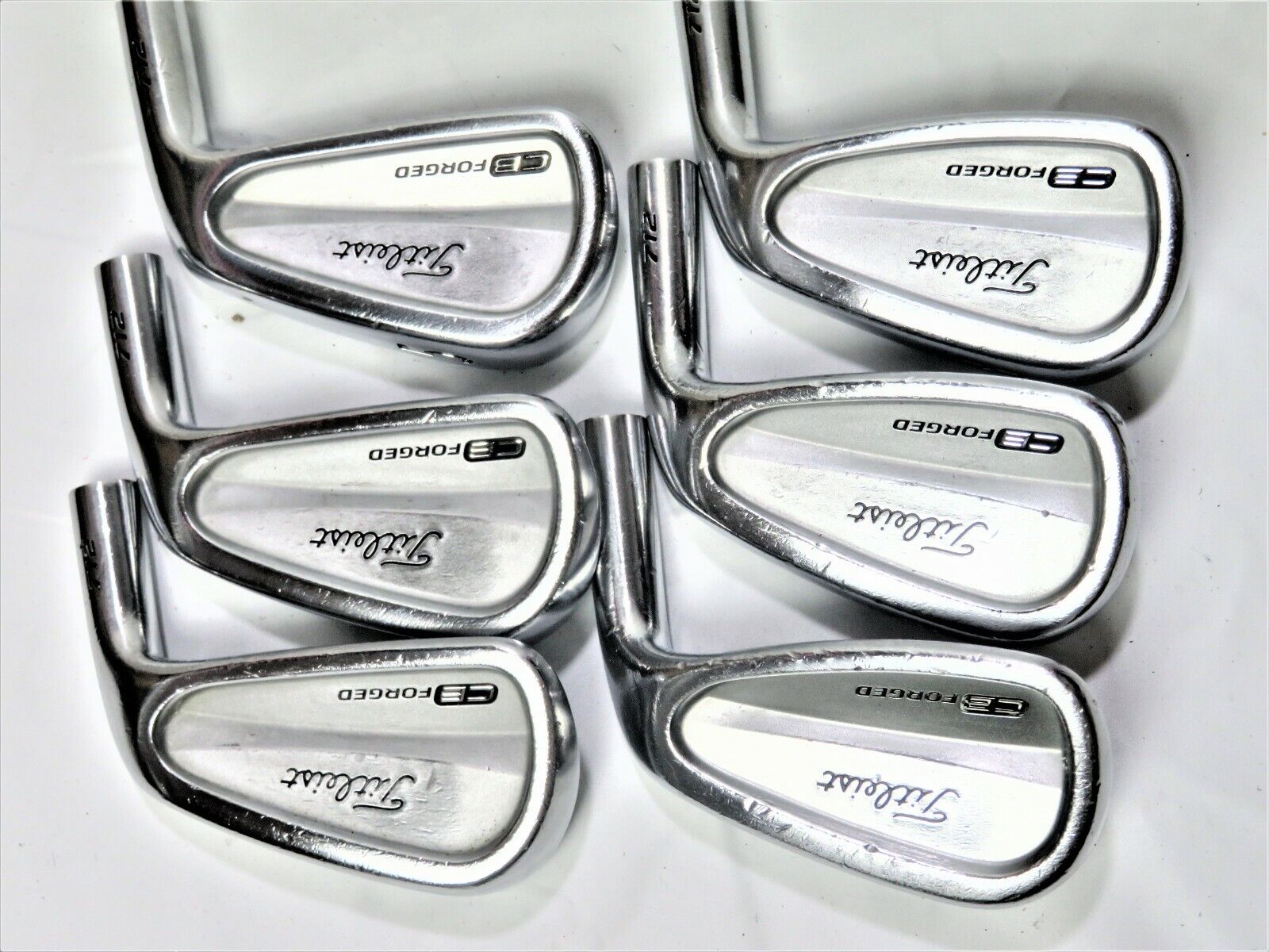 Titleist CB 712 6PC Head Only IRONS SET GOLF PARTS CB712 NWO Titleist CB 712 6PC Head Only IRONS SET GOLF PARTS CB712 NWO