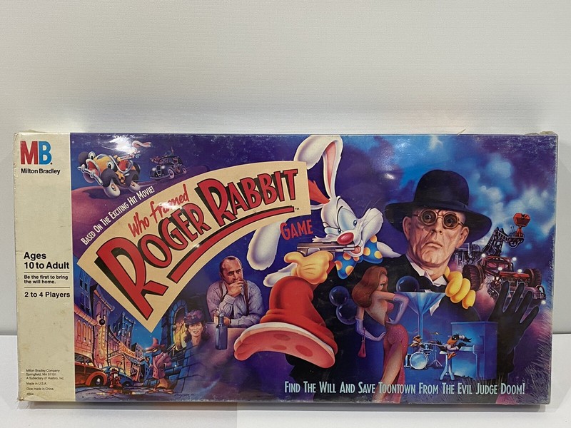 Who Framed Roger Rabbit? (1987) Board Game – Board Game Guys