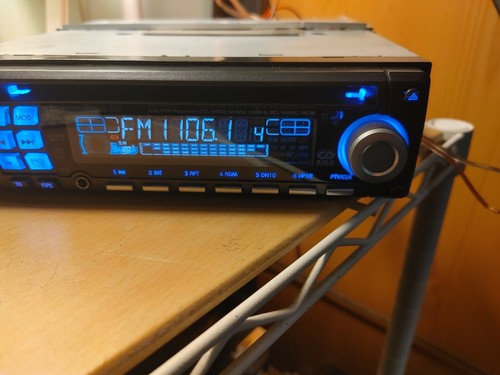 Old School VRS Labs Spectrum Analyzer Display Car Stereo CD