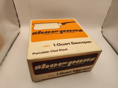 1 Qt Show Pan Saucepan Sanko Housewares Vintage New A17