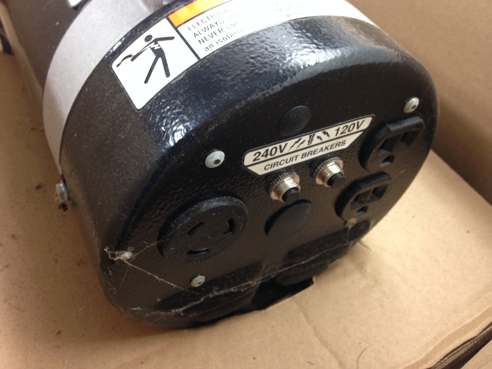North Star 5500 BDG Belt Driven Electric Generator Head NOS Model 1659130