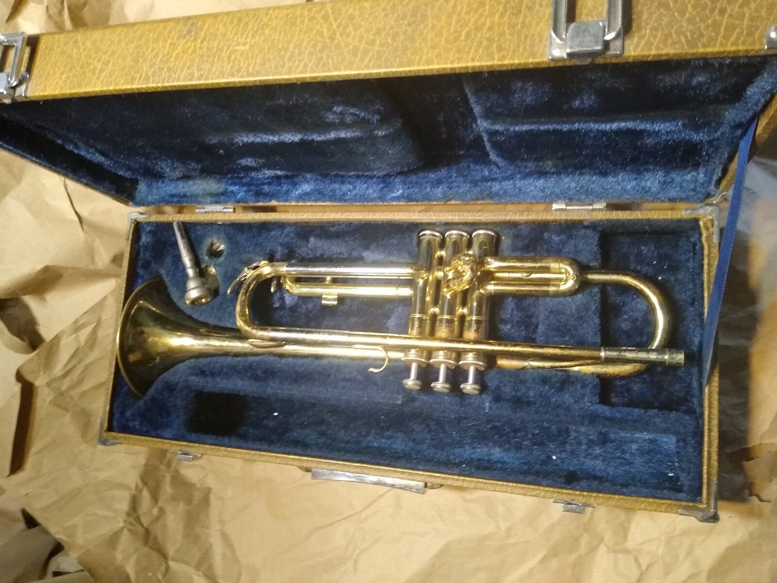 Yamaha YTR-232 Trumpet Case&MP Japan, good play, acceptable