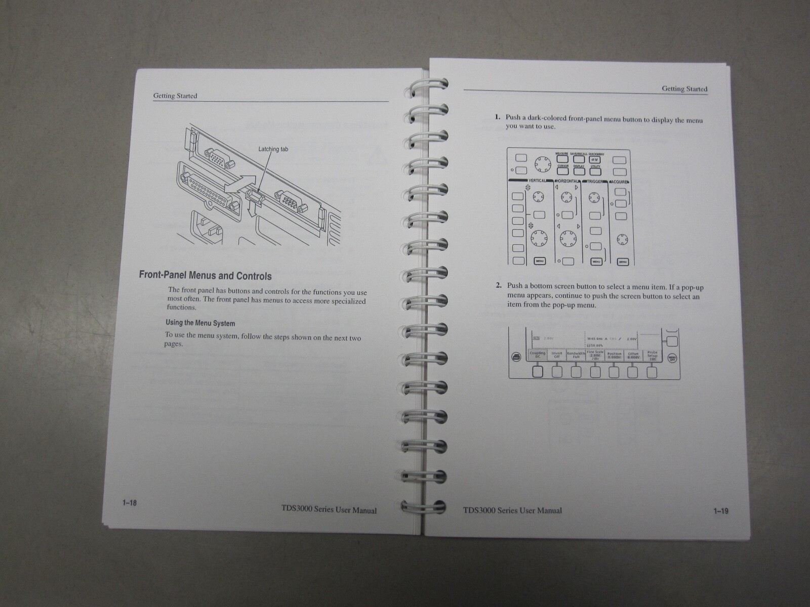 Tektronix TDS3000 Series Digital Phospor Oscilloscope 070-0274-01