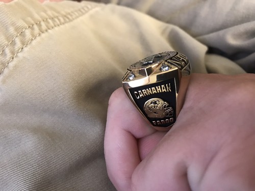 2017 Authentic Jostens North Dakota State Bison (6 time) Championship Ring 10.5