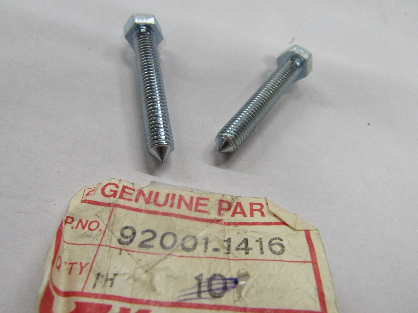 Kawasaki NOS NEW 92001-1416 Chain Adjuster Bolt KE KL KZ KDX