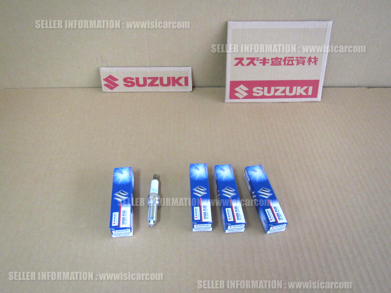 フク SUZUKI SWIFT ZC83S SPARK PLUG (NGK,ILZKR6F11) SET X4 09482