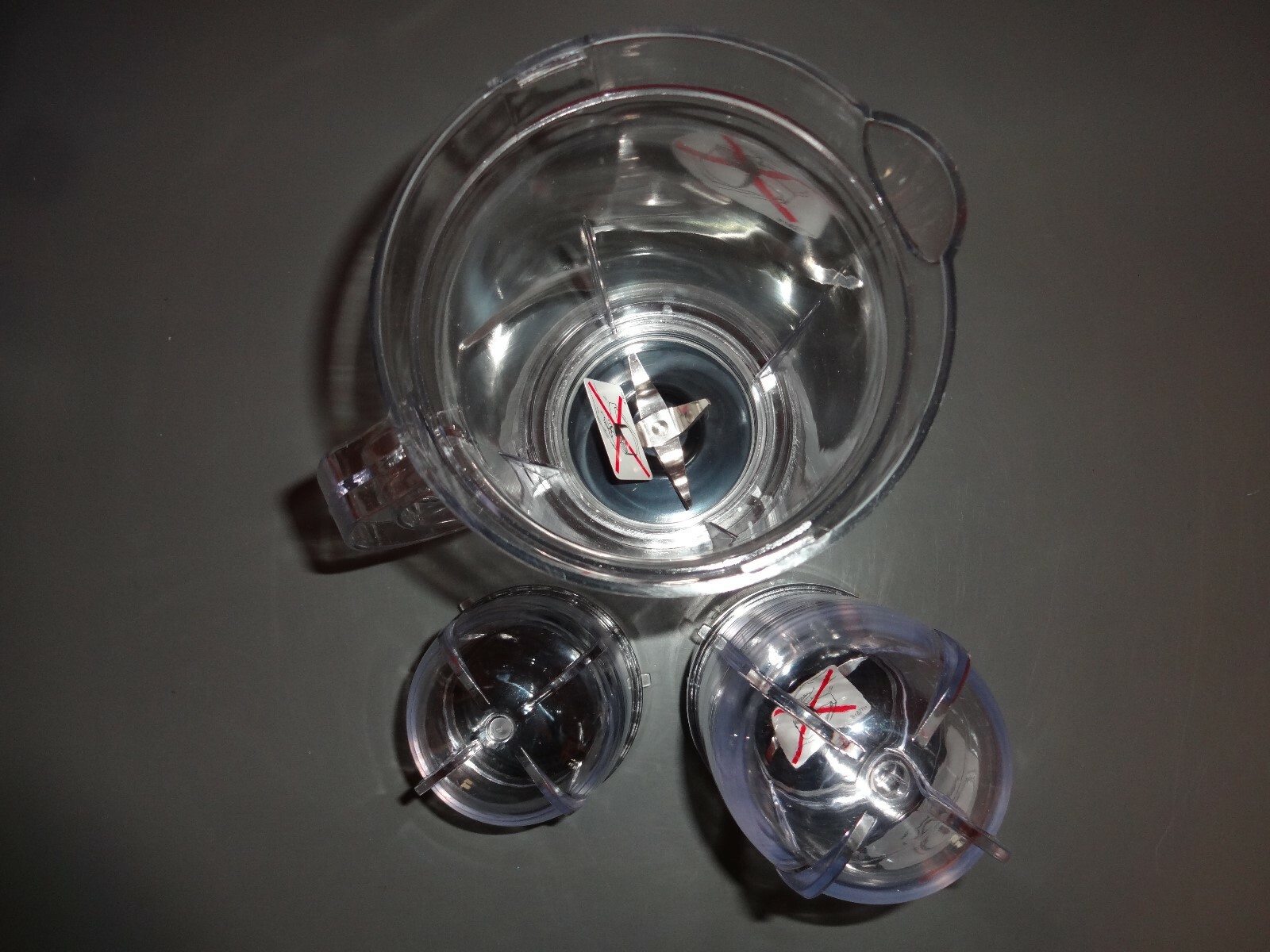 Gently Used 350 Watt Magic Bullet Series MB-1001 Attachments Blades