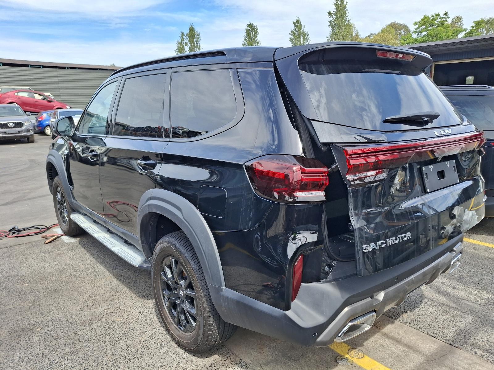 LDV D90 2017-2025 LEFT REAR DOOR WINDOW SV9A, STANDARD TINT TYPE, 11/17- - thumbnail 4