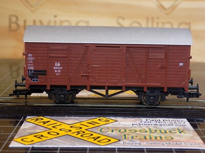 HO ROCO 2-axle Boxcar DB 150553 (R101758)
