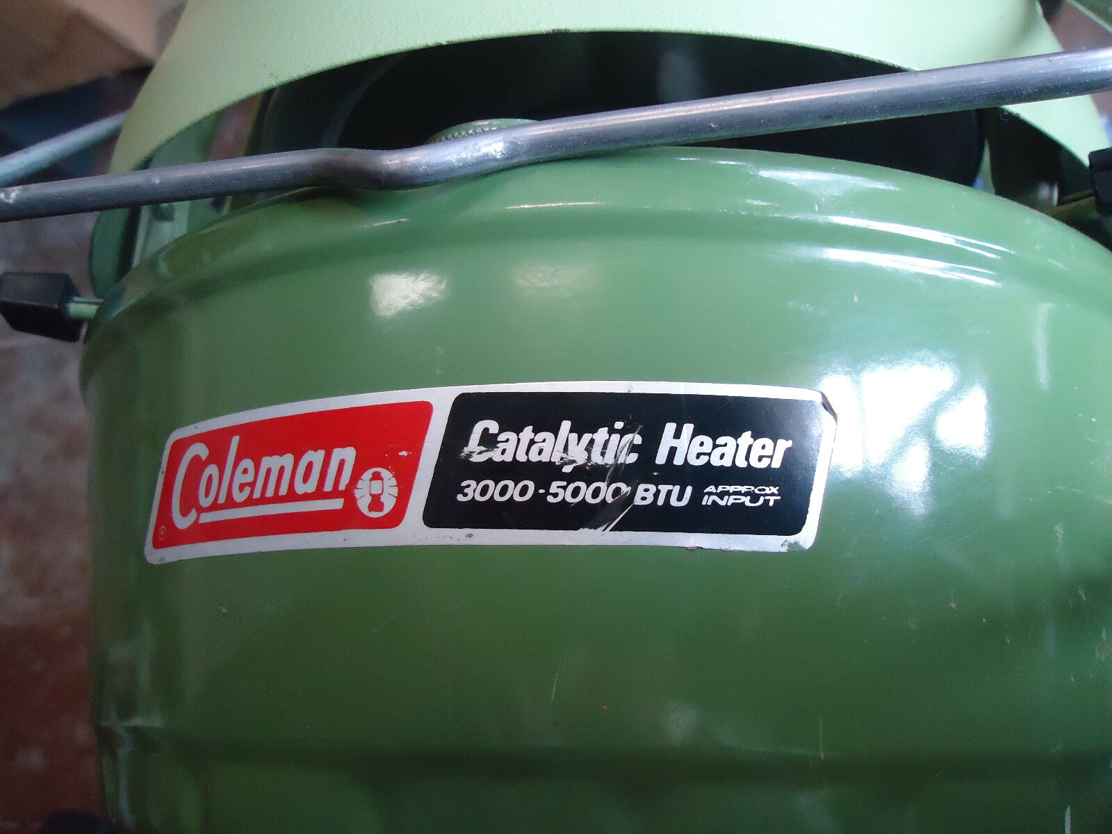 Vintage 1979 Coleman Catalytic Heater 513A  3000-5000 BTU