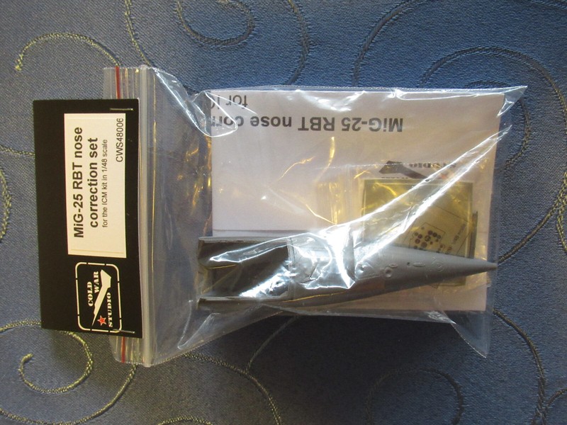 Coldwarstudio - Cws48006 : Correction Nose FÃ¼R Mig-25 Rbt Von Icm | 1:48