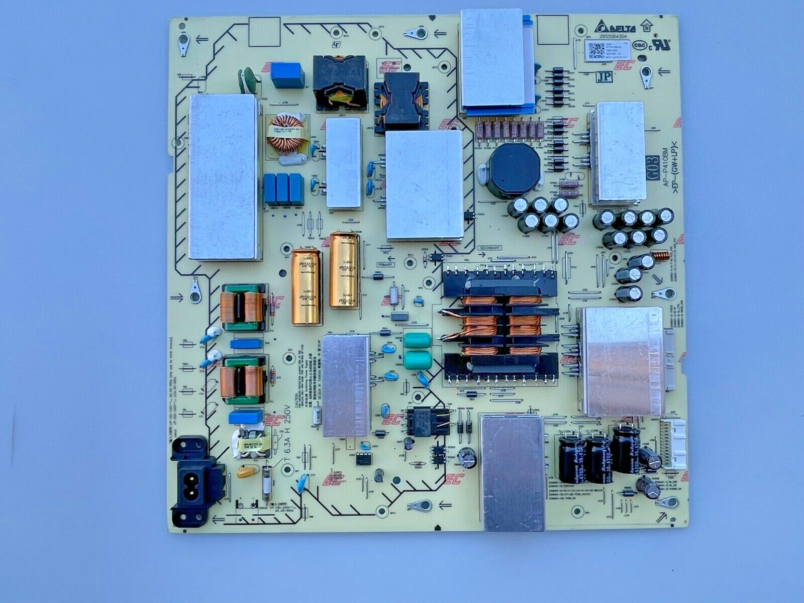 SONY KD-85X91J KD-85X91CJ POWER SUPPLY AP-P410BM B 2955064304 SONY KD-85X91J KD-85X91CJ POWER SUPPLY AP-P410BM B 2955064304