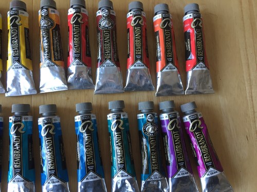 Lot Of 41 Rembrandt Oil Colour Paint 40ml Series 2-3-4-5