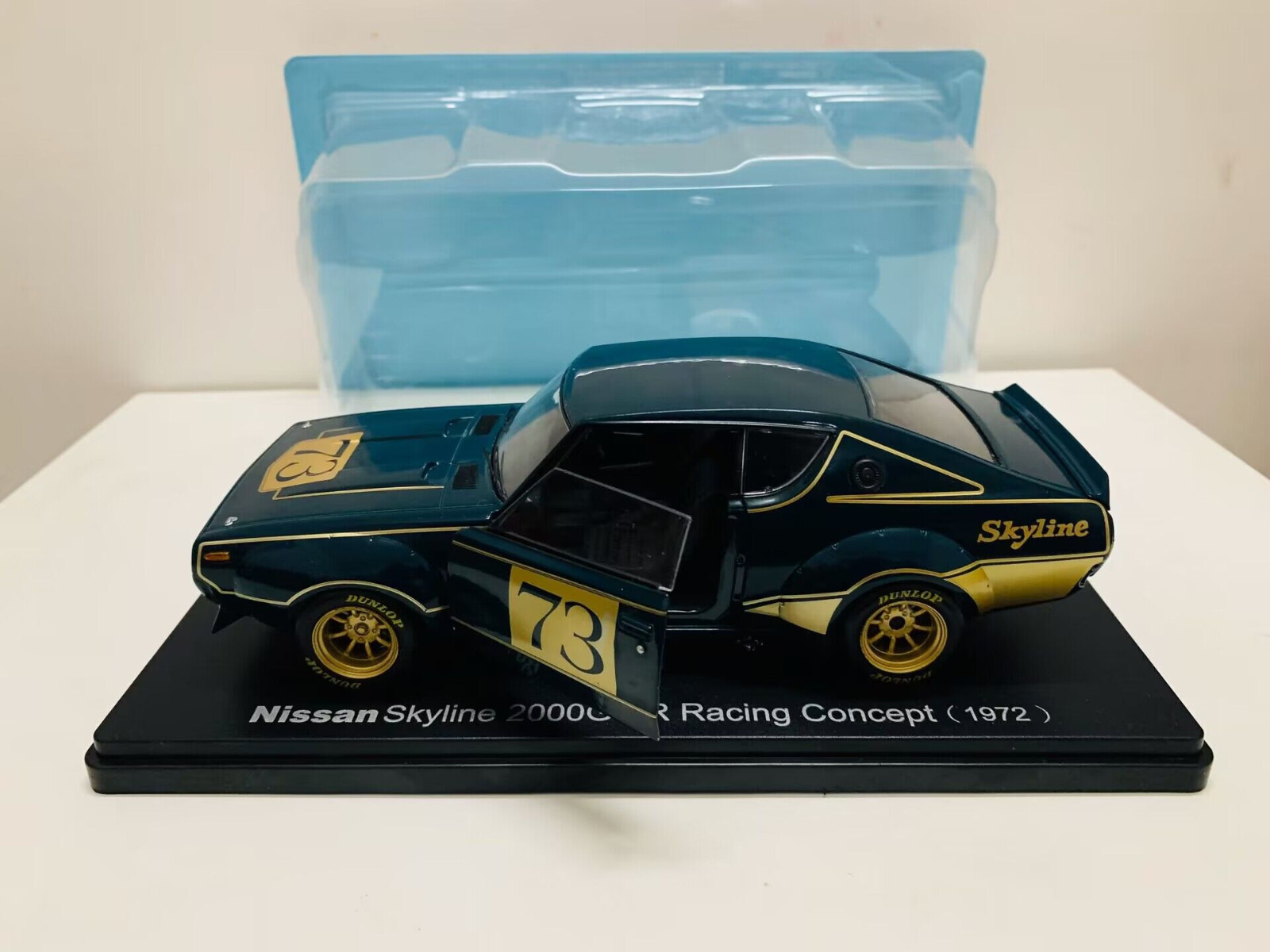 ミニカー Nissan Skyline 2000GT-R 1970 1/18 Kyosho 1:18 Nissan Skyline 2000 GT-R Racing Ver #73 Nismo