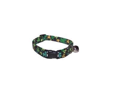 Wet Nose Designs CAT or KITTEN COLLAR So Many Shamrocks St Patricks Day #2