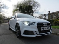 2018 Audi A3 1.0 TFSI 30 S line Sportback Euro 6 (s/s) 5dr HATCHBACK Petrol Manu