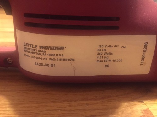 Little Wonder 2420-00-01 24Inch 120V Double Sided Electric Hedge Trimmer