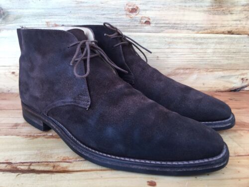 Crockett & Jones Tetbury Brown Suede Chukka Boot Size UK 7.5 Crockett & Jones Tetbury Brown Suede Chukka Boot Size UK 7.5
