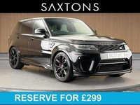 2022 Land Rover Range Rover Sport 5.0 P575 V8 GPF SVR SUV 5dr Petrol Auto 4WD Eu