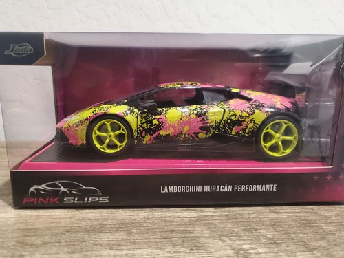 ミニカー jada pink slips Lamborghini Huracan Jada Pink Slips 1:32 Lamborghini Huracán Performante Die